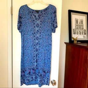 Lucky brand dress with pockets in L